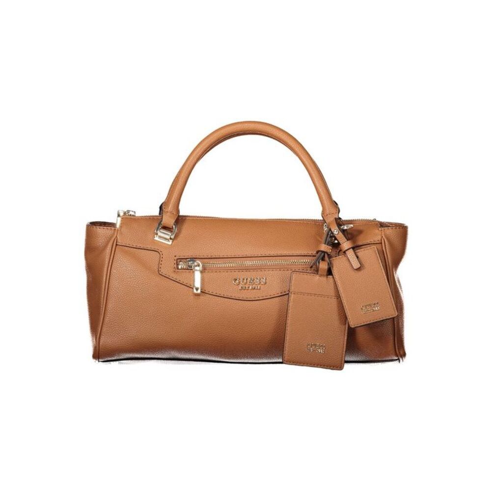Guess Jeans Brown Polyethylene Women's Handbag